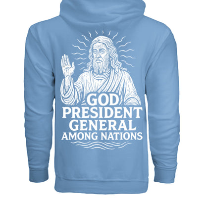 God: President General Among Nations Tee | Christian clothing | faith-based fashion | religious - FAVOR OF GOD CLOTHING