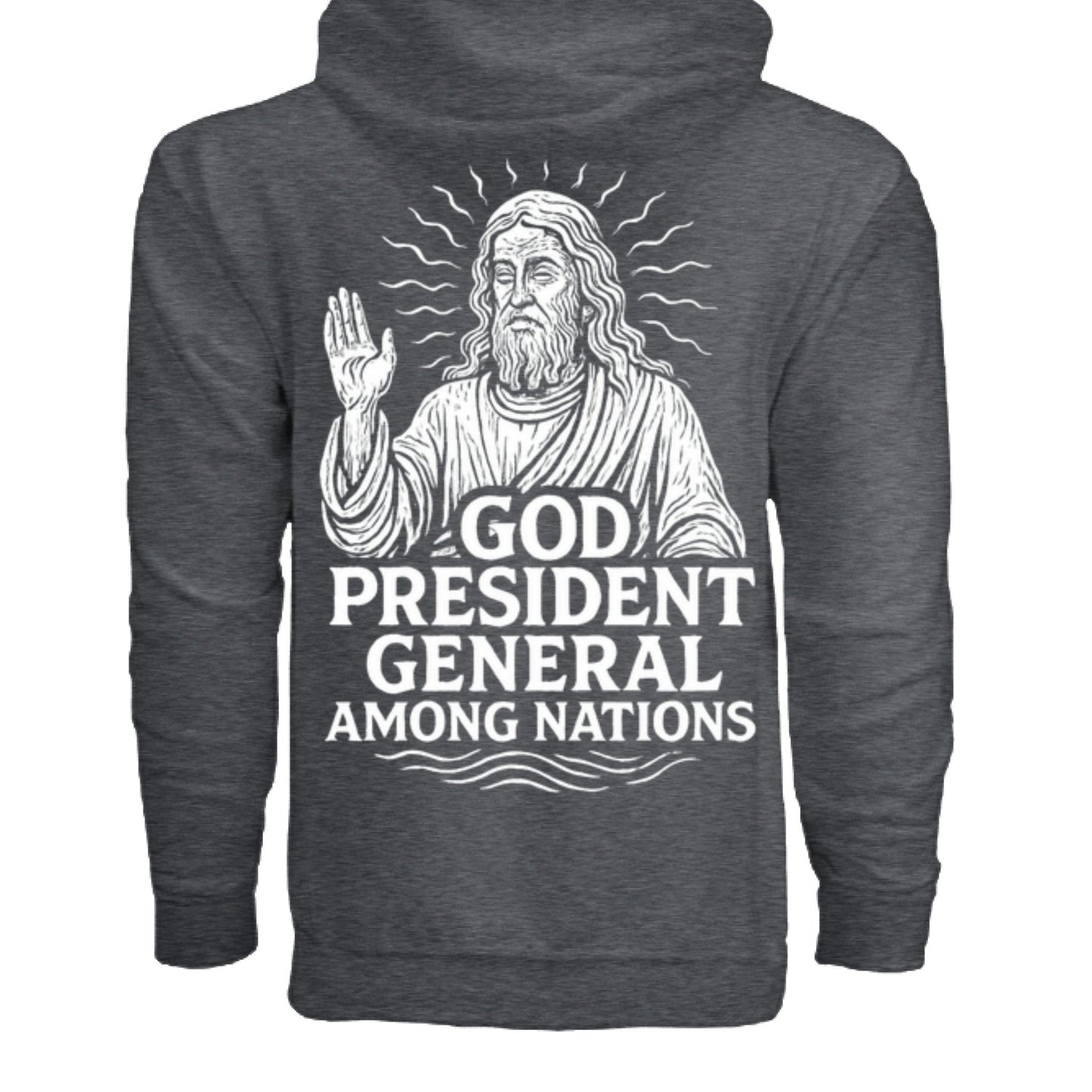 God: President General Among Nations Tee | Christian clothing | faith-based fashion | religious - FAVOR OF GOD CLOTHING