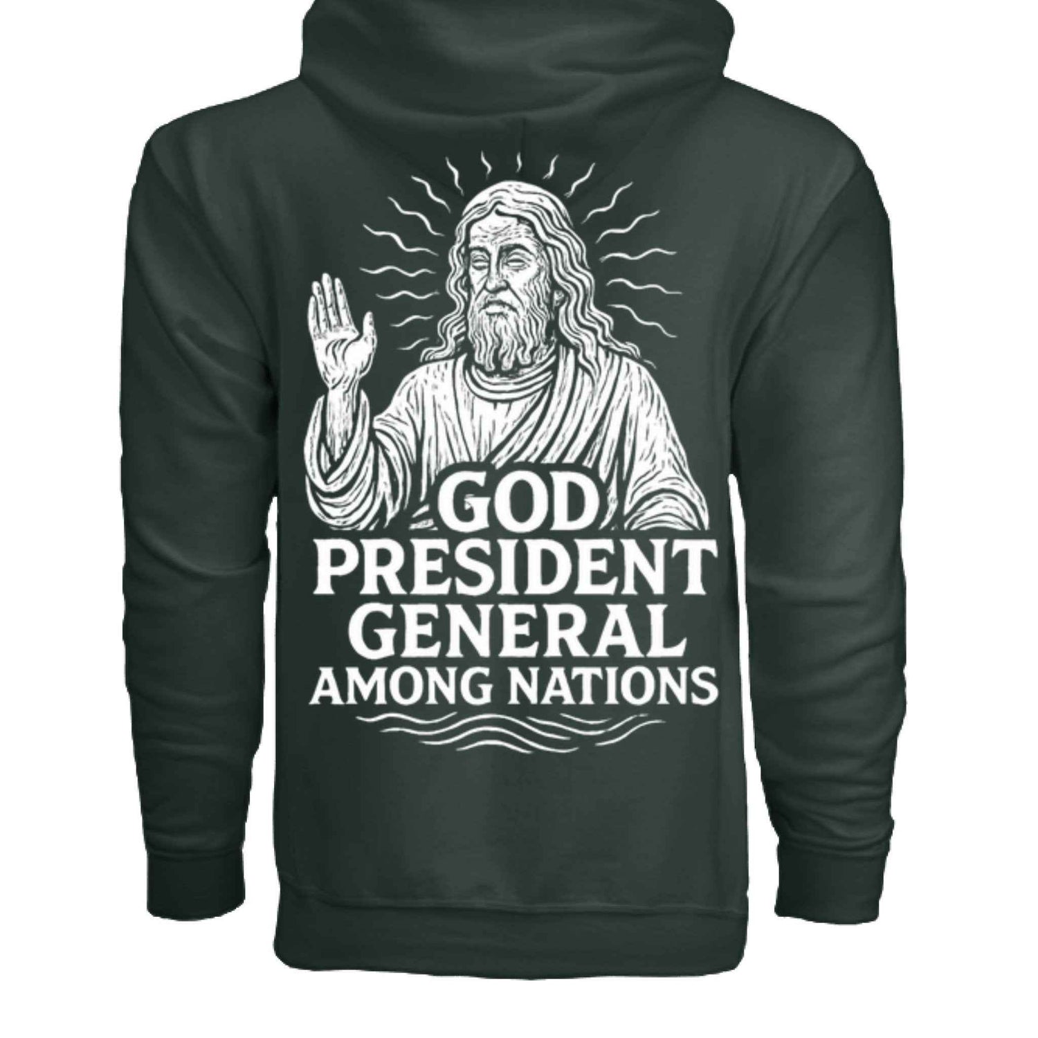 God: President General Among Nations Tee | Christian clothing | faith-based fashion | religious