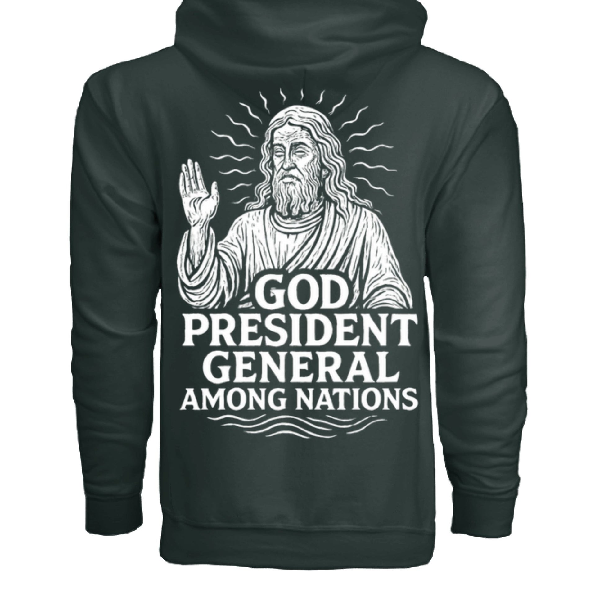 God: President General Among Nations Tee | Christian clothing | faith-based fashion | religious - FAVOR OF GOD CLOTHING