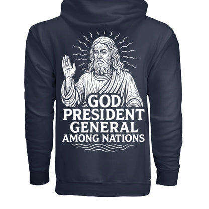 God: President General Among Nations Tee | Christian clothing | faith-based fashion | religious - FAVOR OF GOD CLOTHING