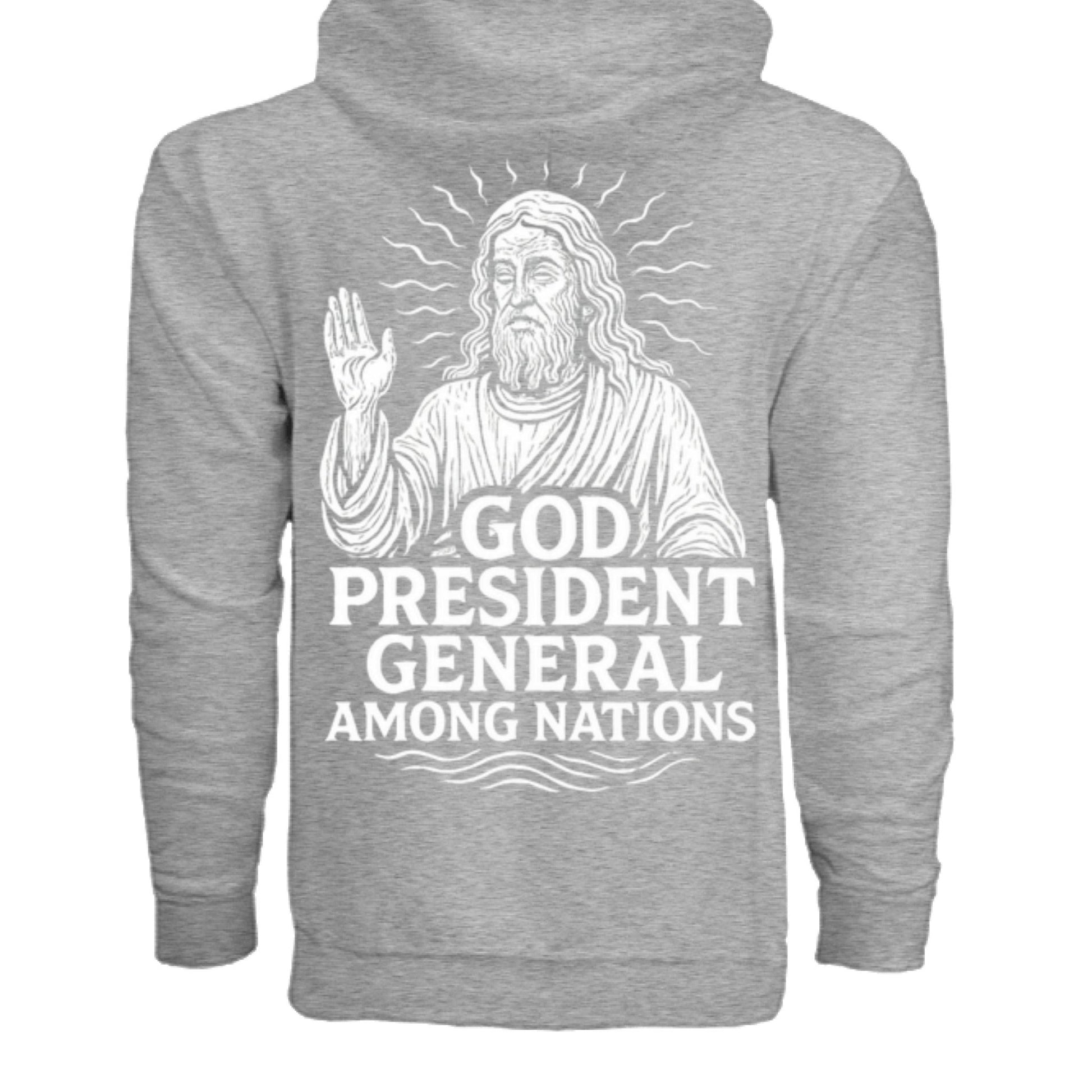 God: President General Among Nations Tee | Christian clothing | faith-based fashion | religious - FAVOR OF GOD CLOTHING