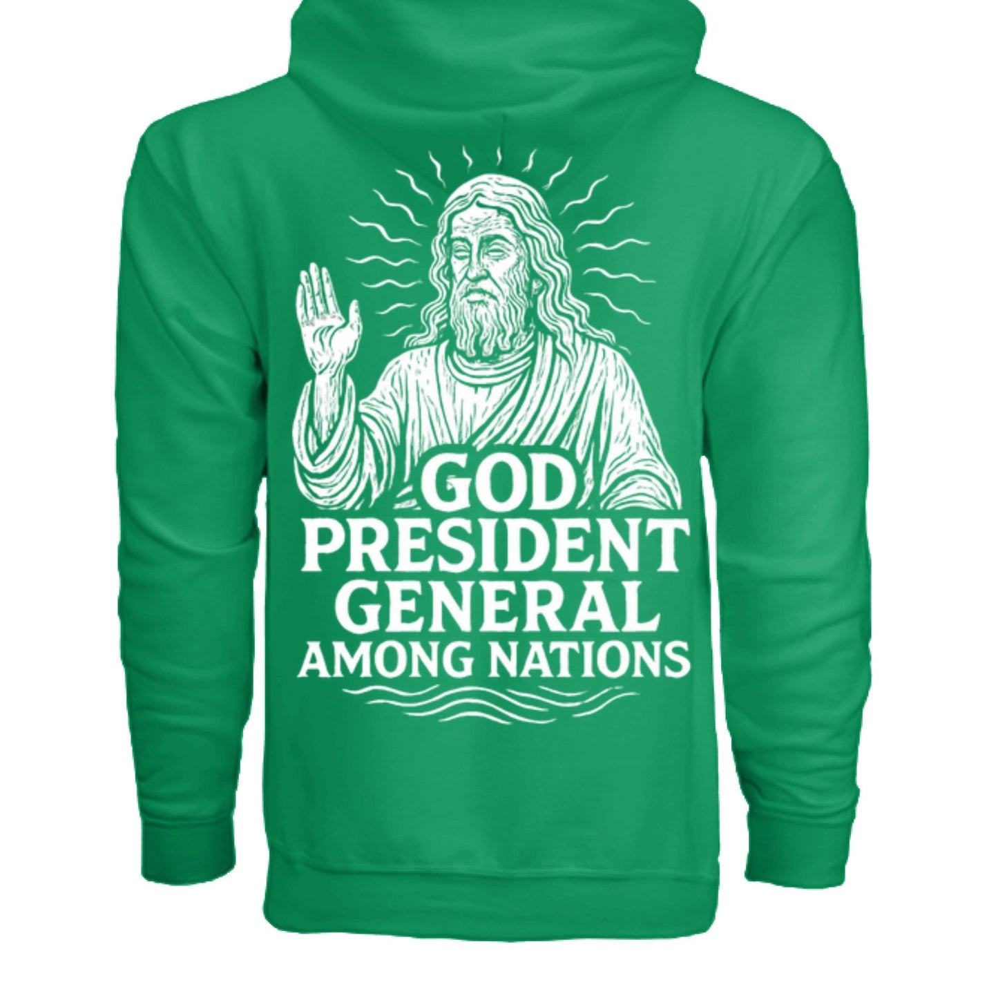 God: President General Among Nations Tee | Christian clothing | faith-based fashion | religious - FAVOR OF GOD CLOTHING