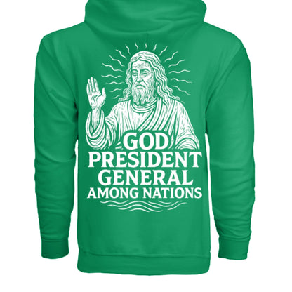 God: President General Among Nations Tee | Christian clothing | faith-based fashion | religious - FAVOR OF GOD CLOTHING