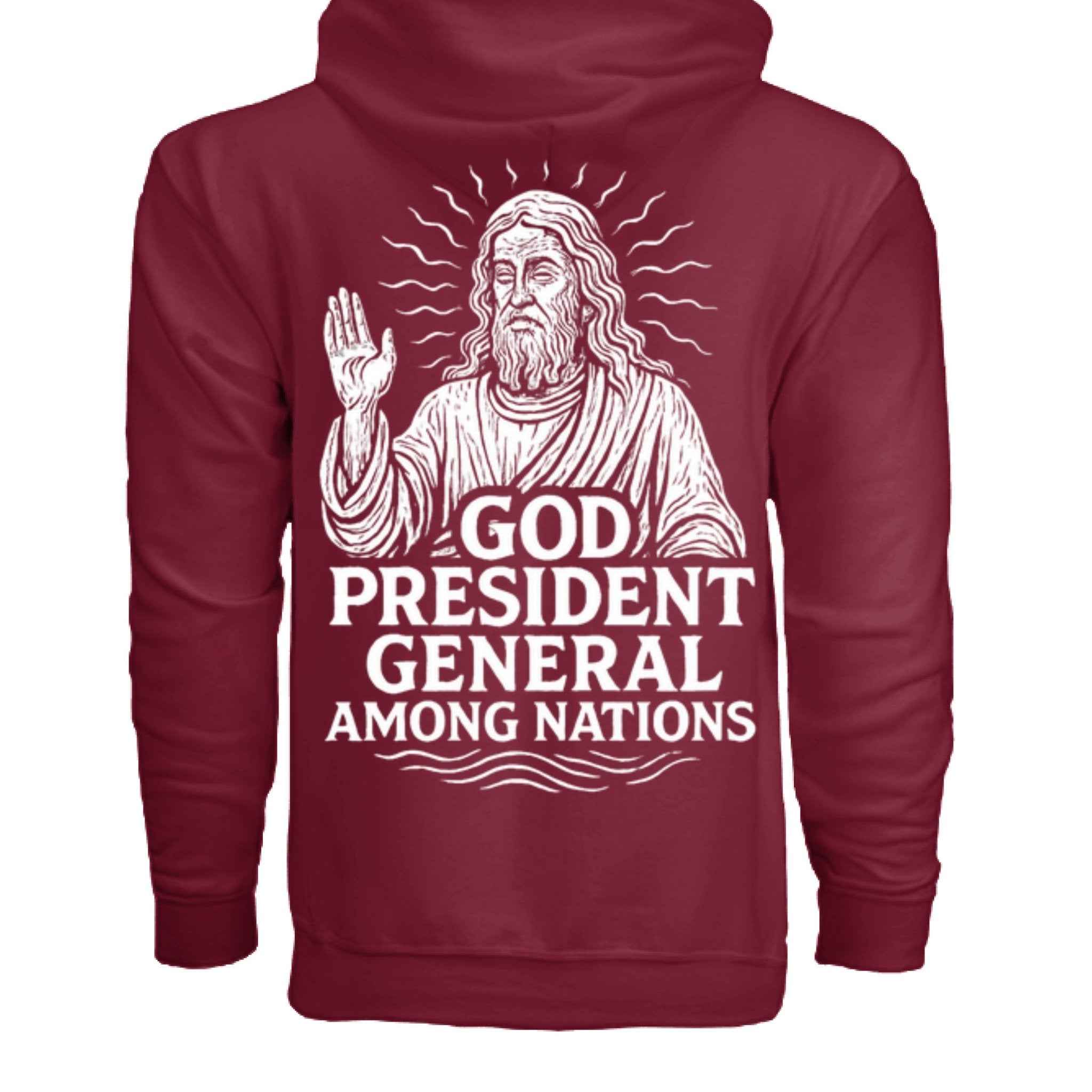 God: President General Among Nations Tee | Christian clothing | faith-based fashion | religious