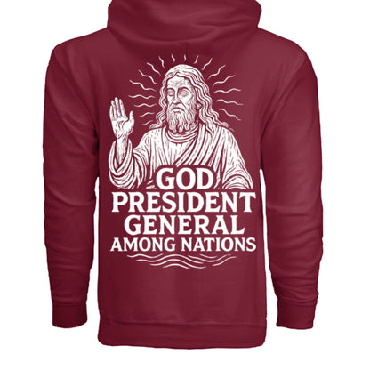 God: President General Among Nations Tee | Christian clothing | faith-based fashion | religious - FAVOR OF GOD CLOTHING