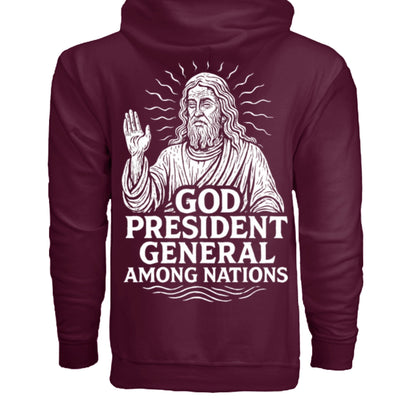 God: President General Among Nations Tee | Christian clothing | faith-based fashion | religious - FAVOR OF GOD CLOTHING