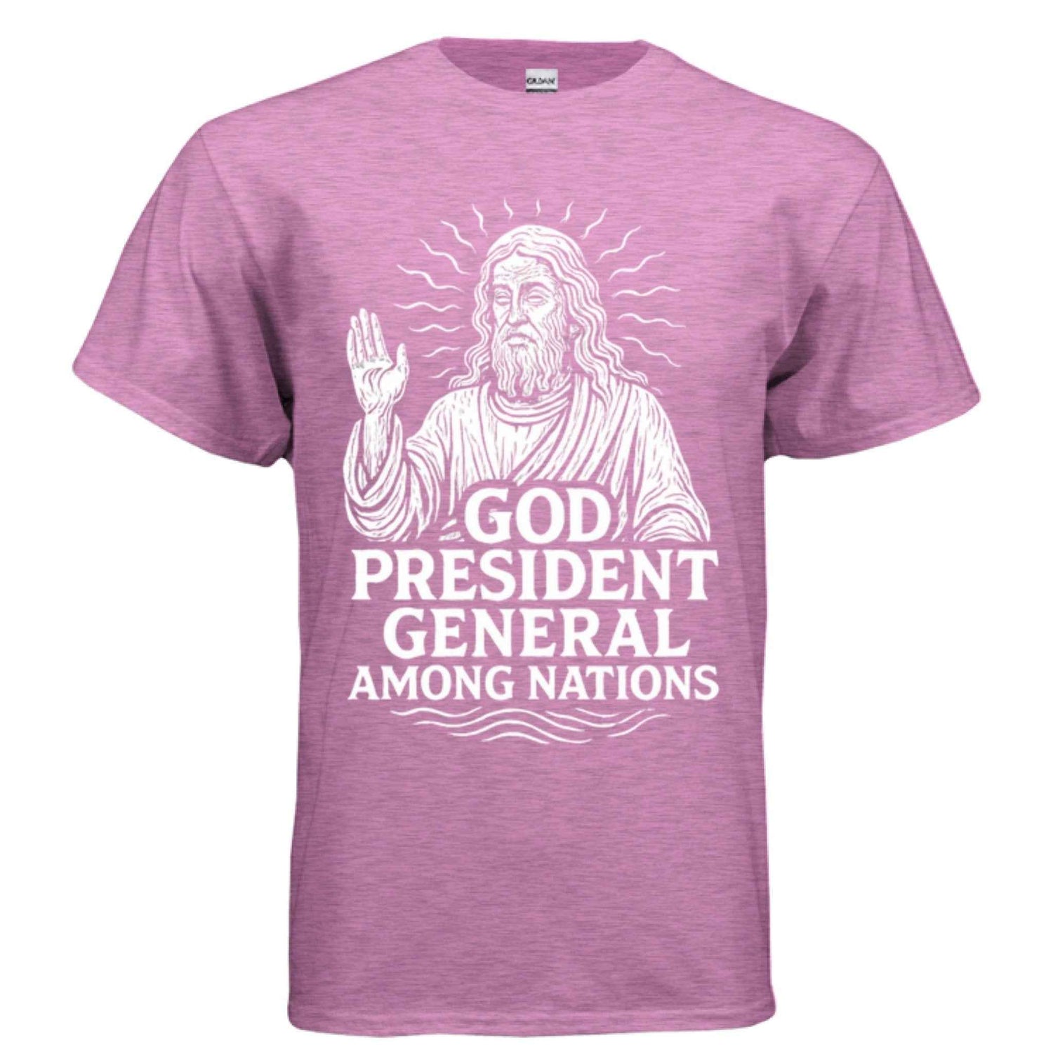 God: President General Among Nations Tee | Christian clothing | faith-based fashion | religious