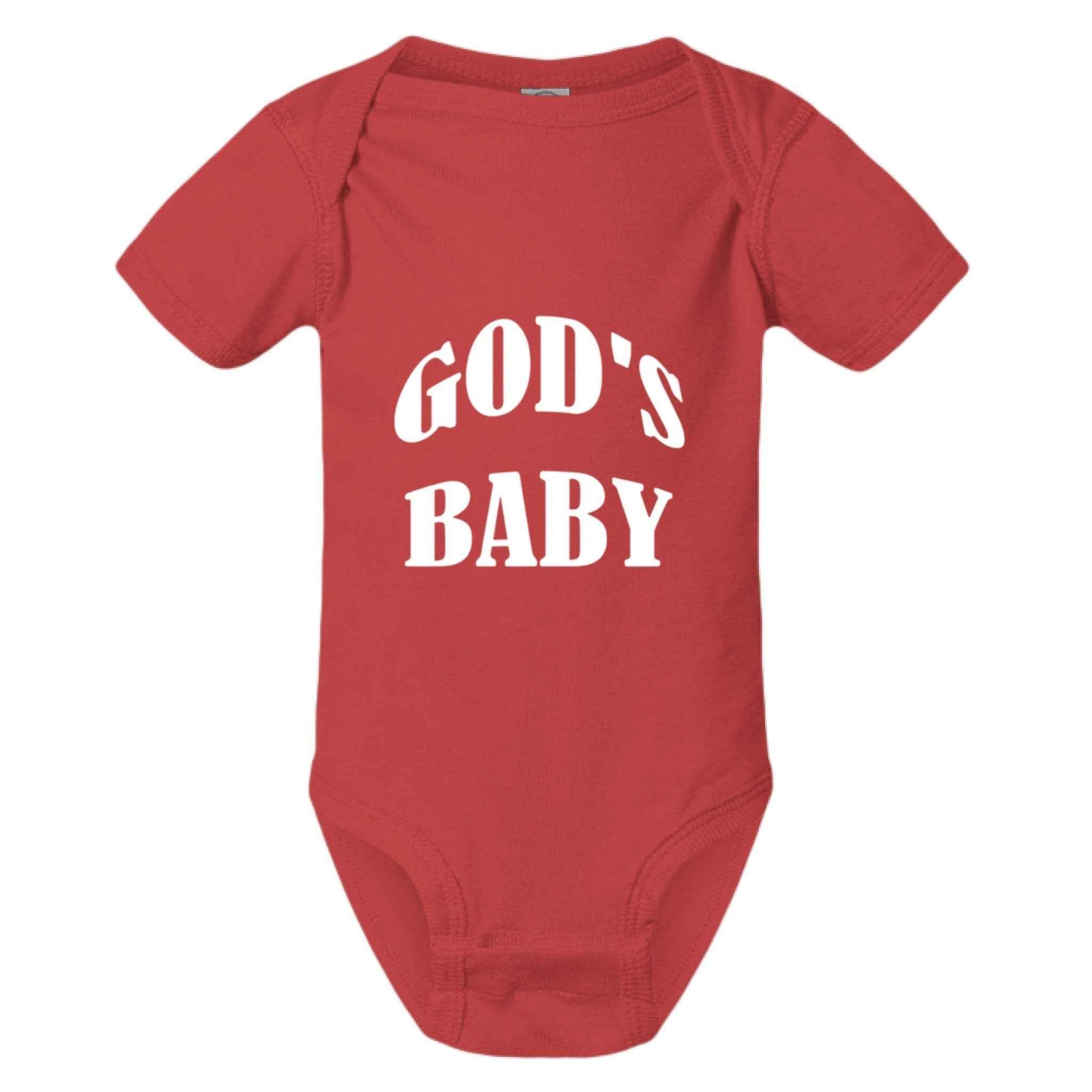 God’s Baby Onesie – Bold Faith, Soft Statement