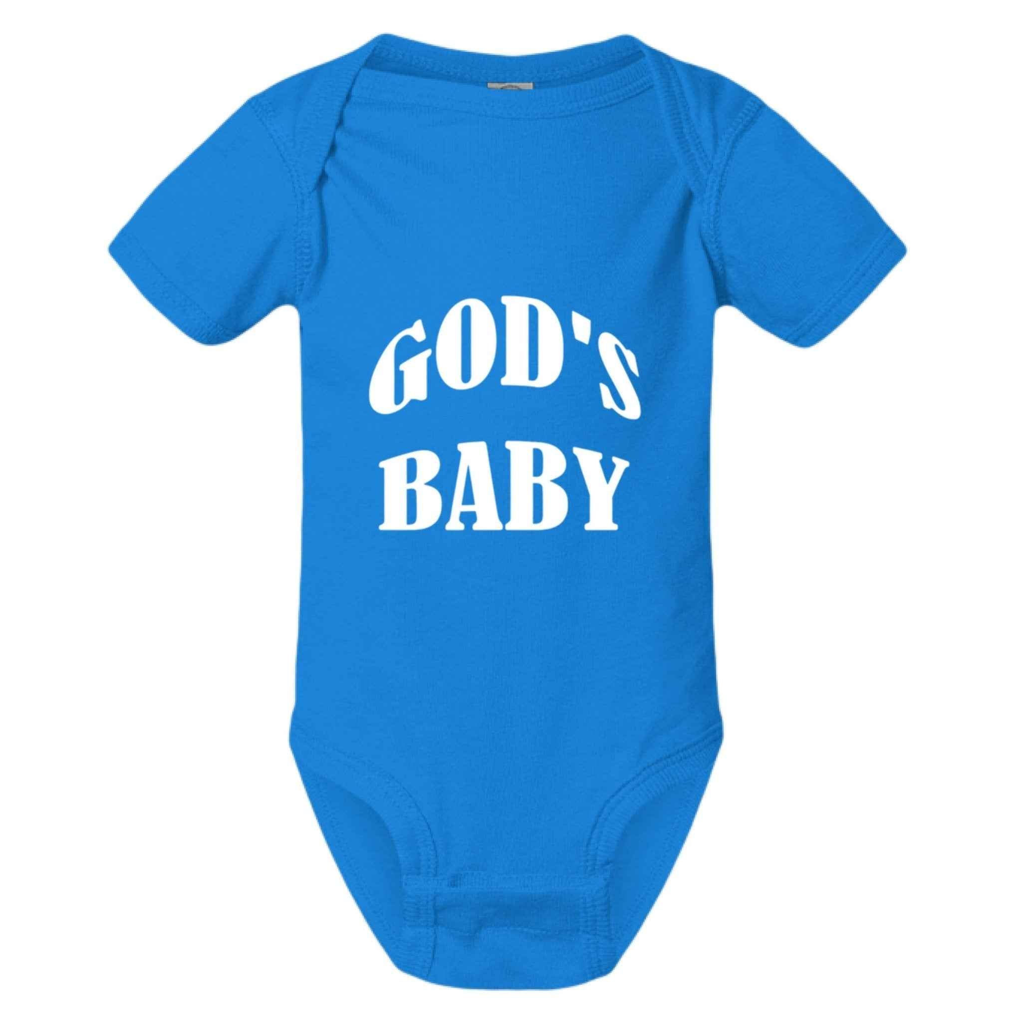 God’s Baby Onesie – Bold Faith, Soft Statement