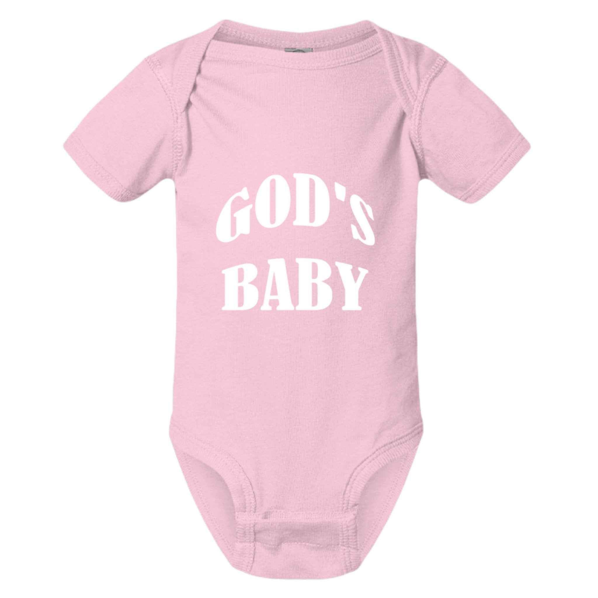 God’s Baby Onesie – Bold Faith, Soft Statement
