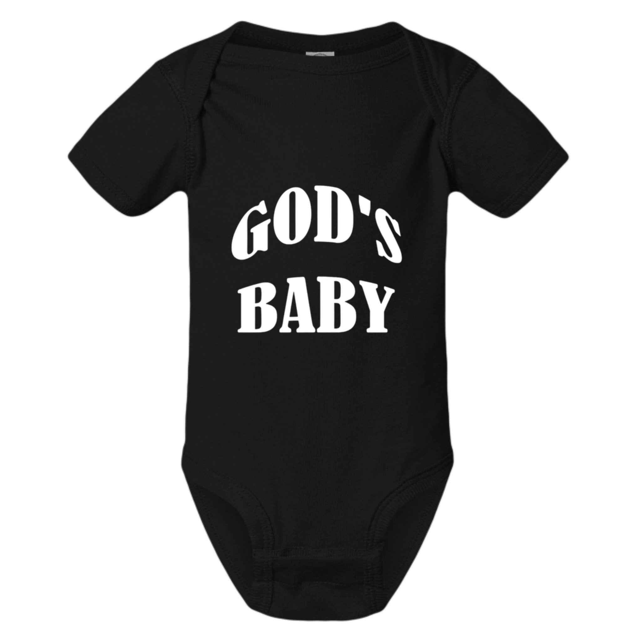 God’s Baby Onesie – Bold Faith, Soft Statement