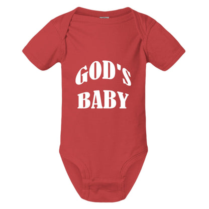 God’s Baby Onesie – Bold Faith, Soft Statement - FAVOR OF GOD CLOTHING