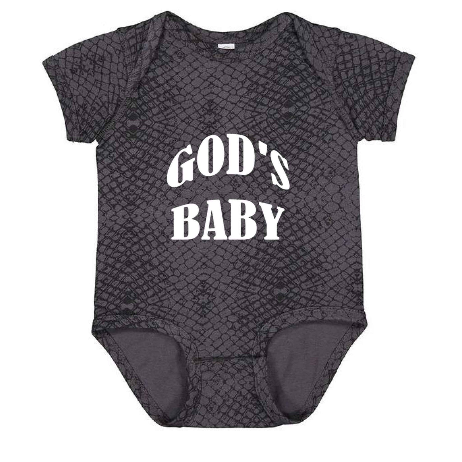 God’s Baby Onesie – Bold Faith, Soft Statement