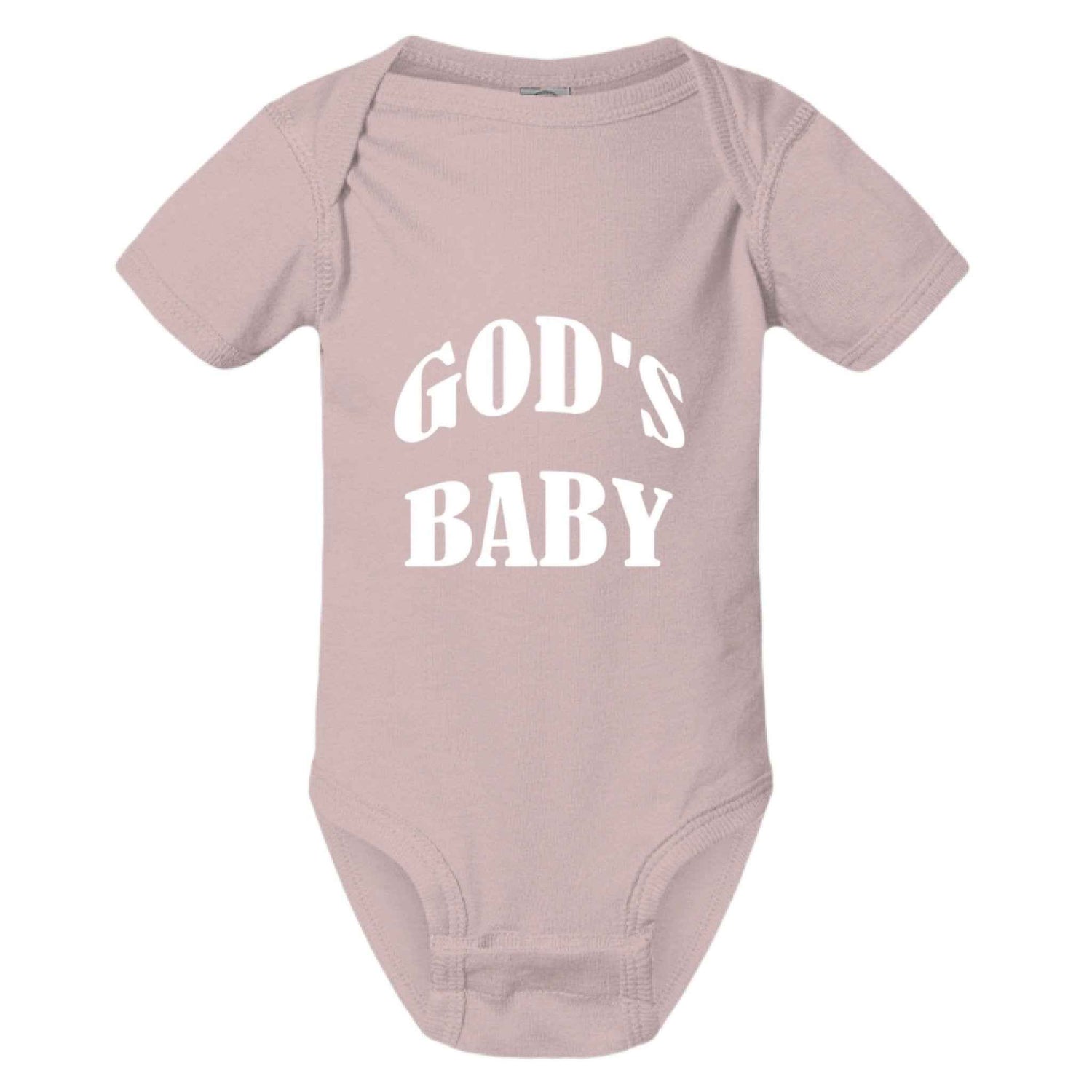 God’s Baby Onesie – Bold Faith, Soft Statement