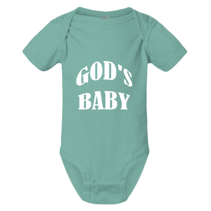 God’s Baby Onesie – Bold Faith, Soft Statement - FAVOR OF GOD CLOTHING