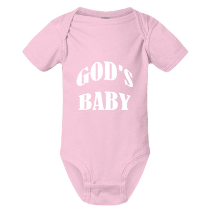 God’s Baby Onesie – Bold Faith, Soft Statement - FAVOR OF GOD CLOTHING