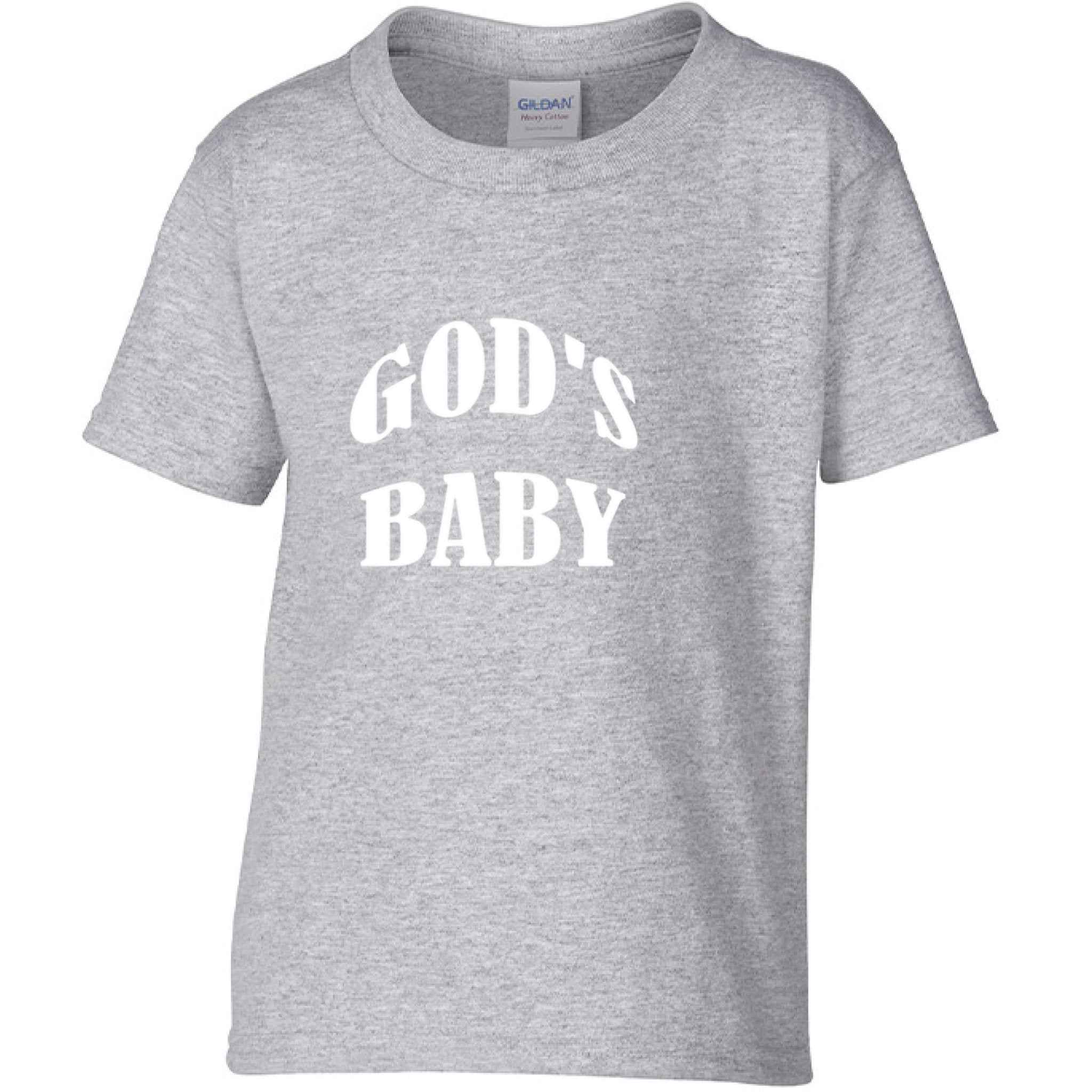 God’s Baby Toddler Tee – Bold Faith, Soft Statement