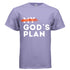 God’s Plan  Men Tee – Walk in Divine Purpose
