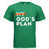 God’s Plan  Men Tee – Walk in Divine Purpose