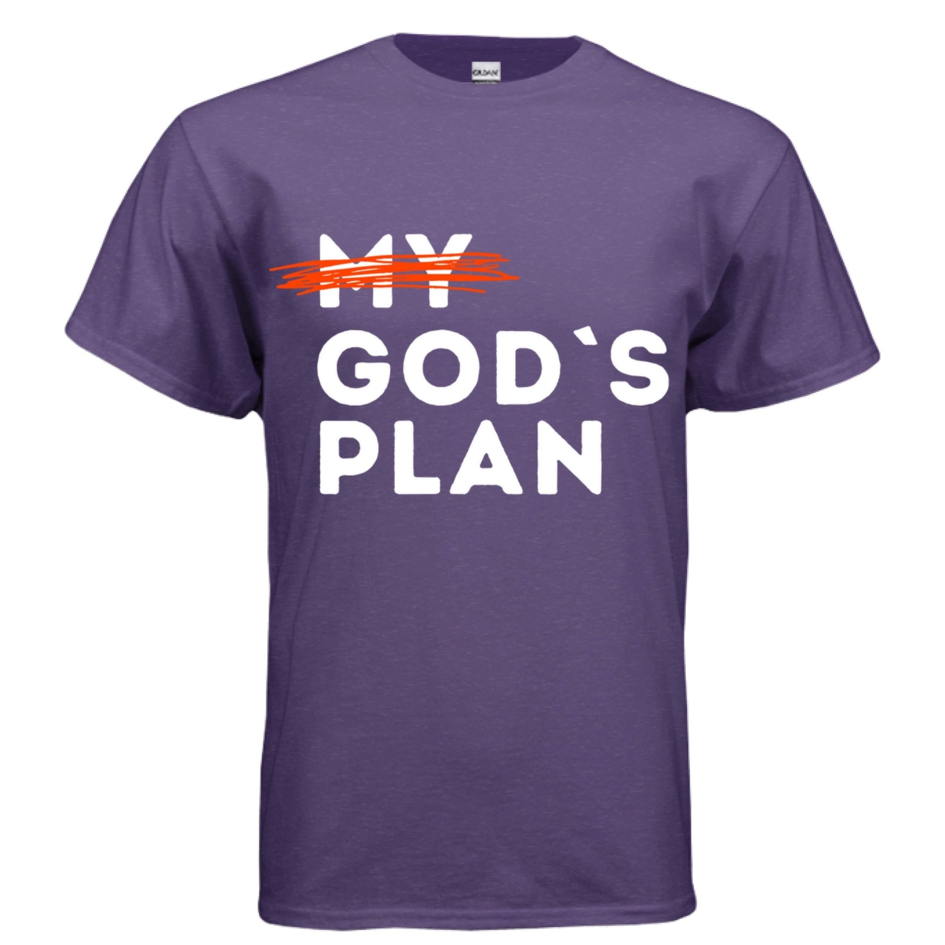 God’s Plan Men Tee – Walk in Divine Purpose - FAVOR OF GOD CLOTHING