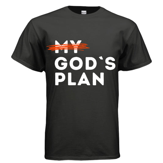 God’s Plan Men Tee – Walk in Divine Purpose - FAVOR OF GOD CLOTHING