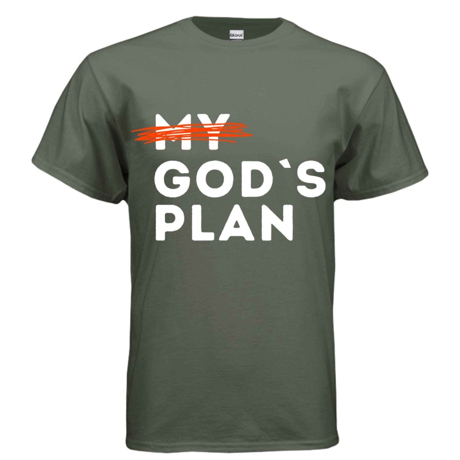 God’s Plan  Men Tee – Walk in Divine Purpose