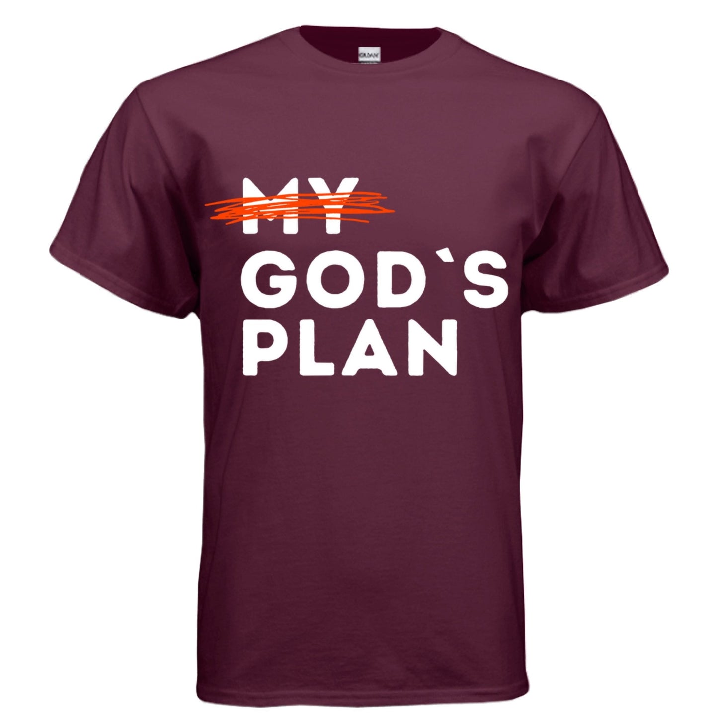 God’s Plan Men Tee – Walk in Divine Purpose - FAVOR OF GOD CLOTHING