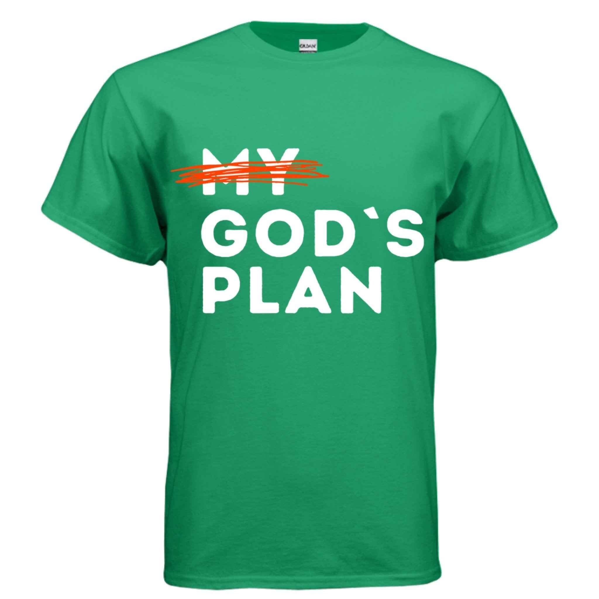 God’s Plan  Men Tee – Walk in Divine Purpose