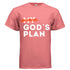 God’s Plan  Men Tee – Walk in Divine Purpose