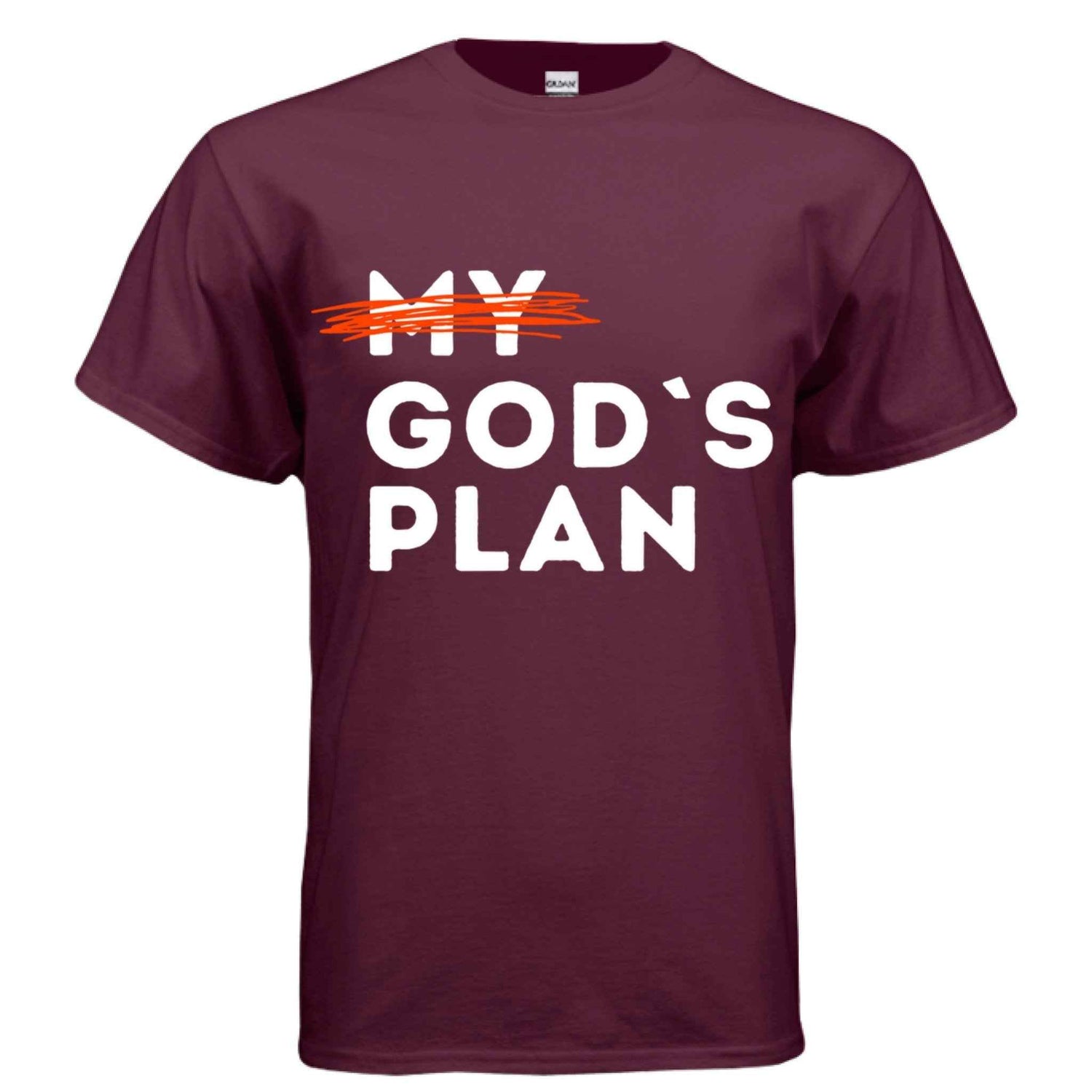 God’s Plan  Men Tee – Walk in Divine Purpose