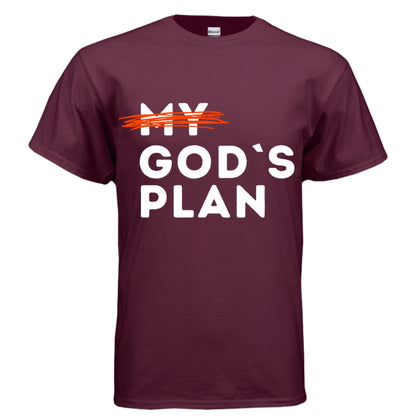 God’s Plan Men Tee – Walk in Divine Purpose - FAVOR OF GOD CLOTHING
