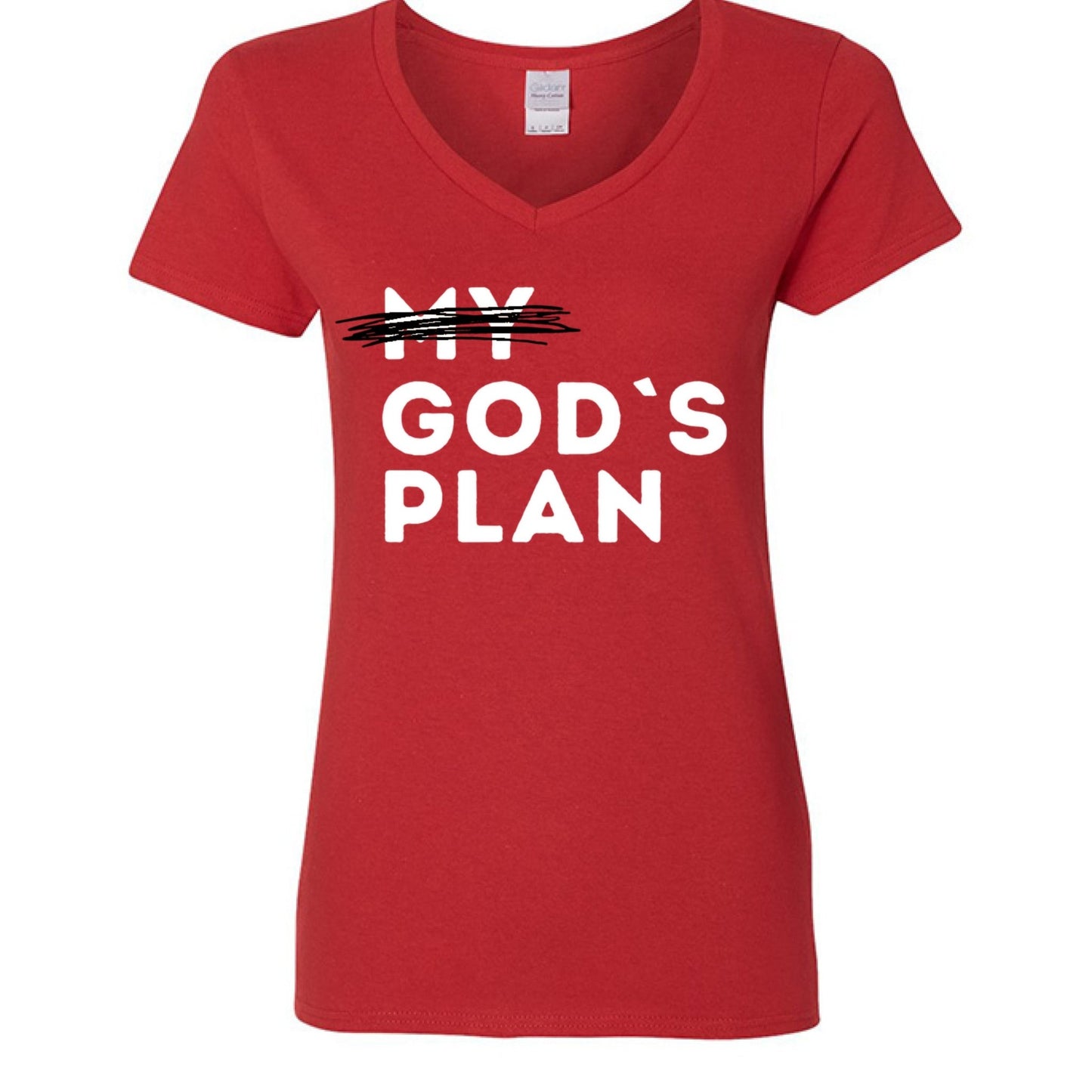 God’s Plan Women Tee – Walk in Divine Purpose - FAVOR OF GOD CLOTHING