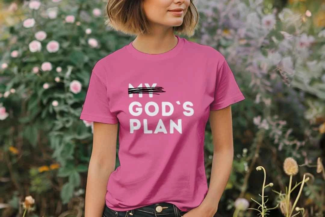 God’s Plan Women Tee – Walk in Divine Purpose