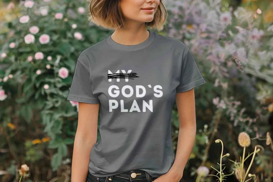 God’s Plan Women Tee – Walk in Divine Purpose