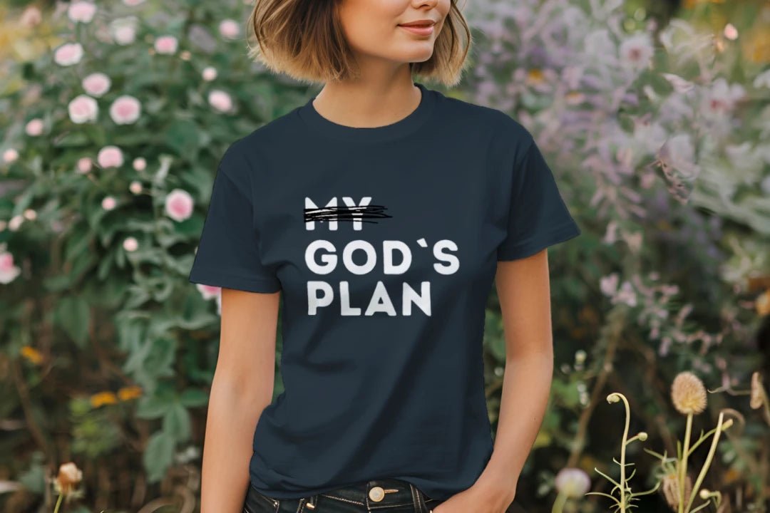 God’s Plan Women Tee – Walk in Divine Purpose - FAVOR OF GOD CLOTHING