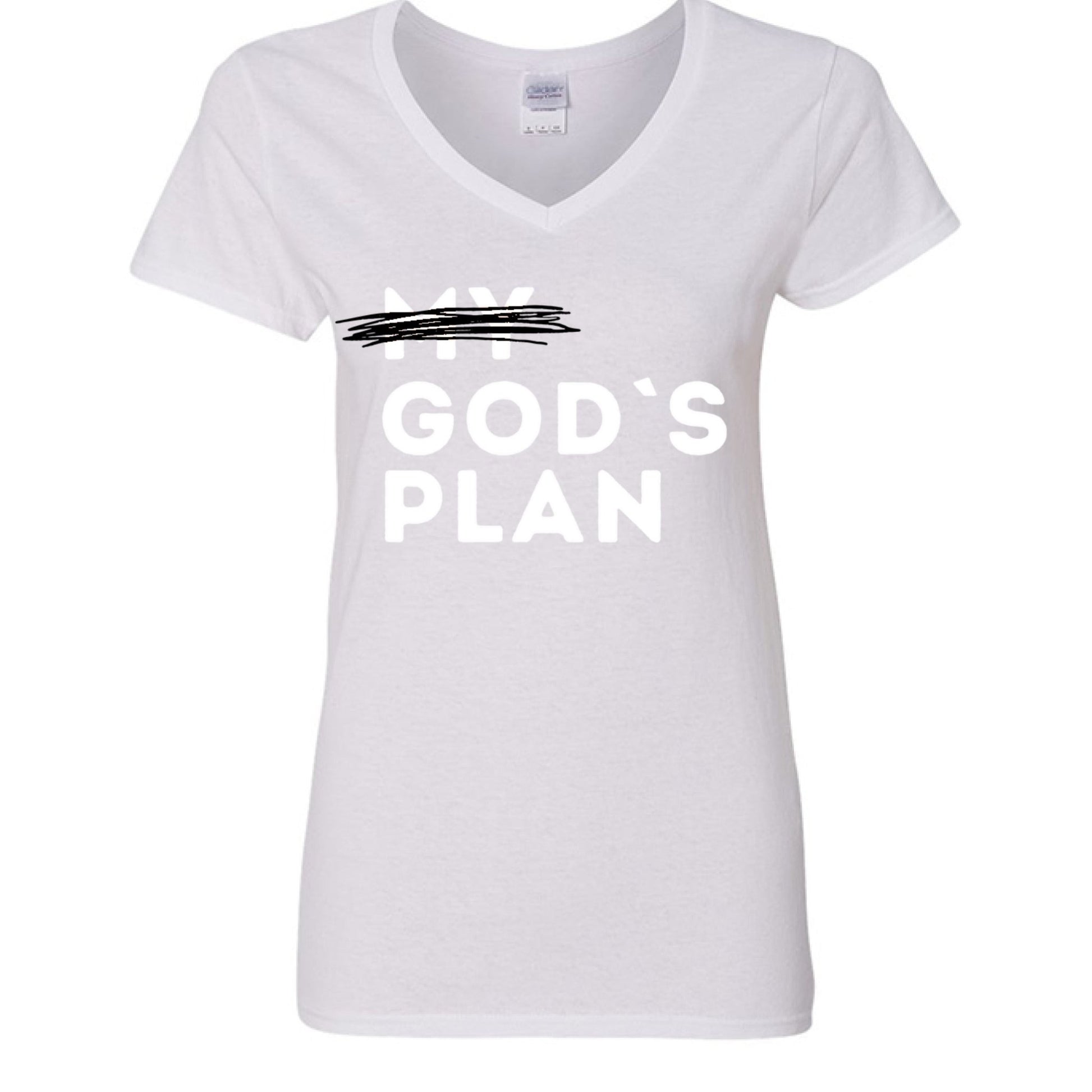 God’s Plan Women Tee – Walk in Divine Purpose - FAVOR OF GOD CLOTHING