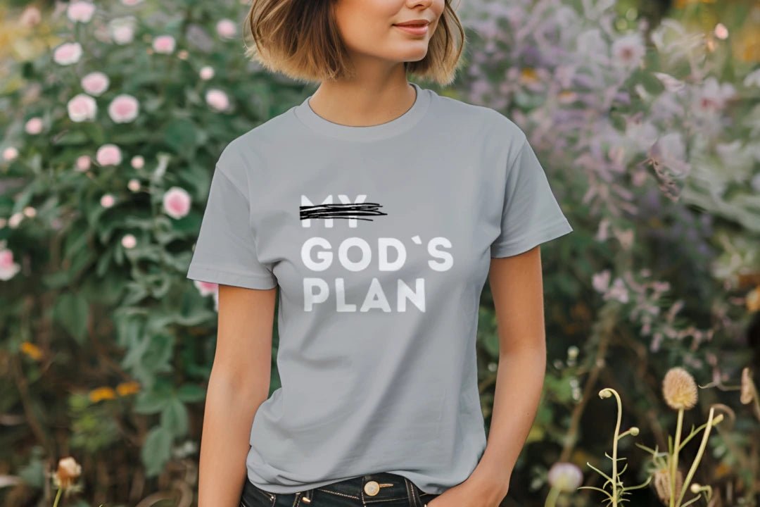 God’s Plan Women Tee – Walk in Divine Purpose - FAVOR OF GOD CLOTHING