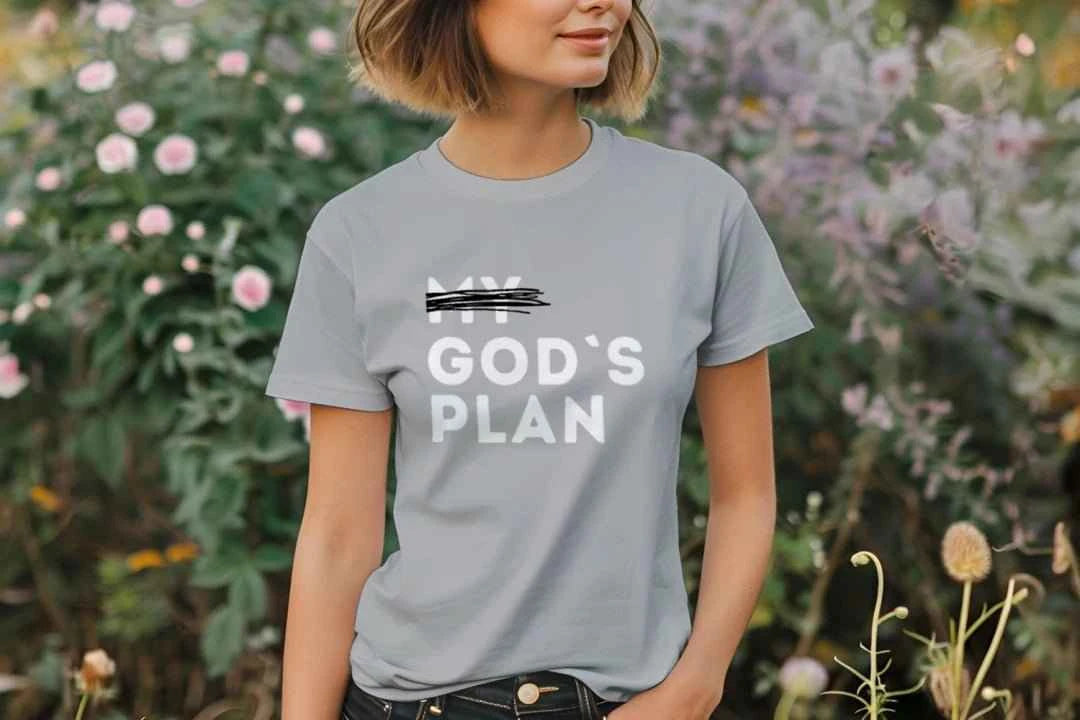 God’s Plan Women Tee – Walk in Divine Purpose