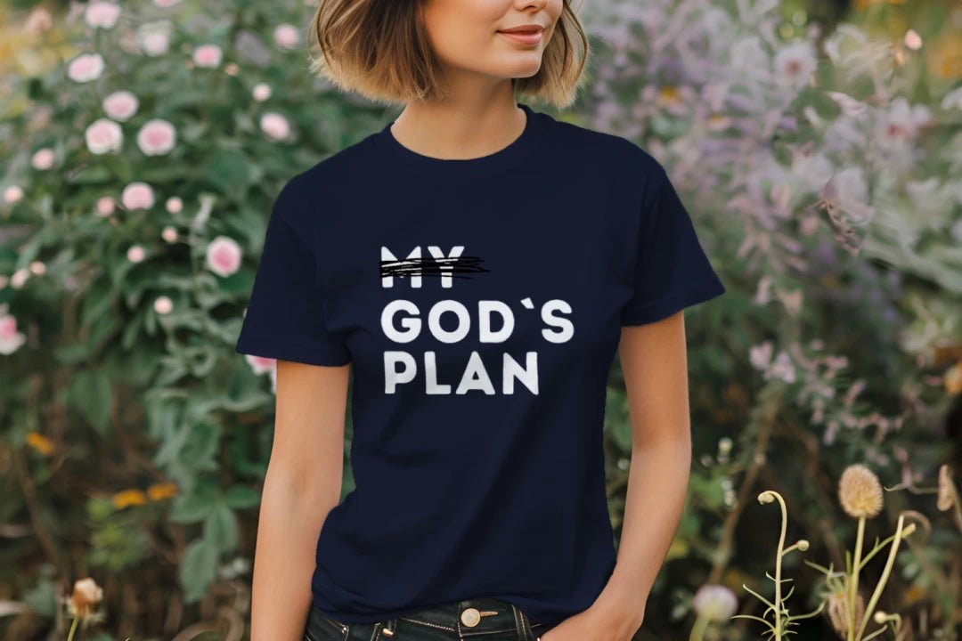 God’s Plan Women Tee – Walk in Divine Purpose - FAVOR OF GOD CLOTHING