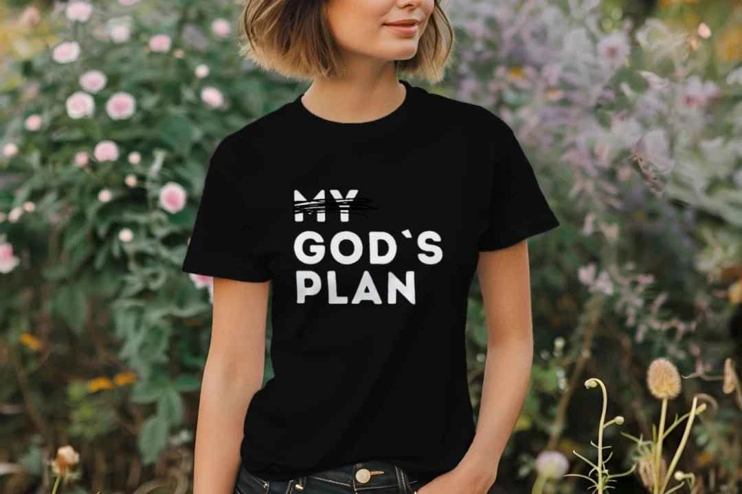 God’s Plan Women Tee – Walk in Divine Purpose