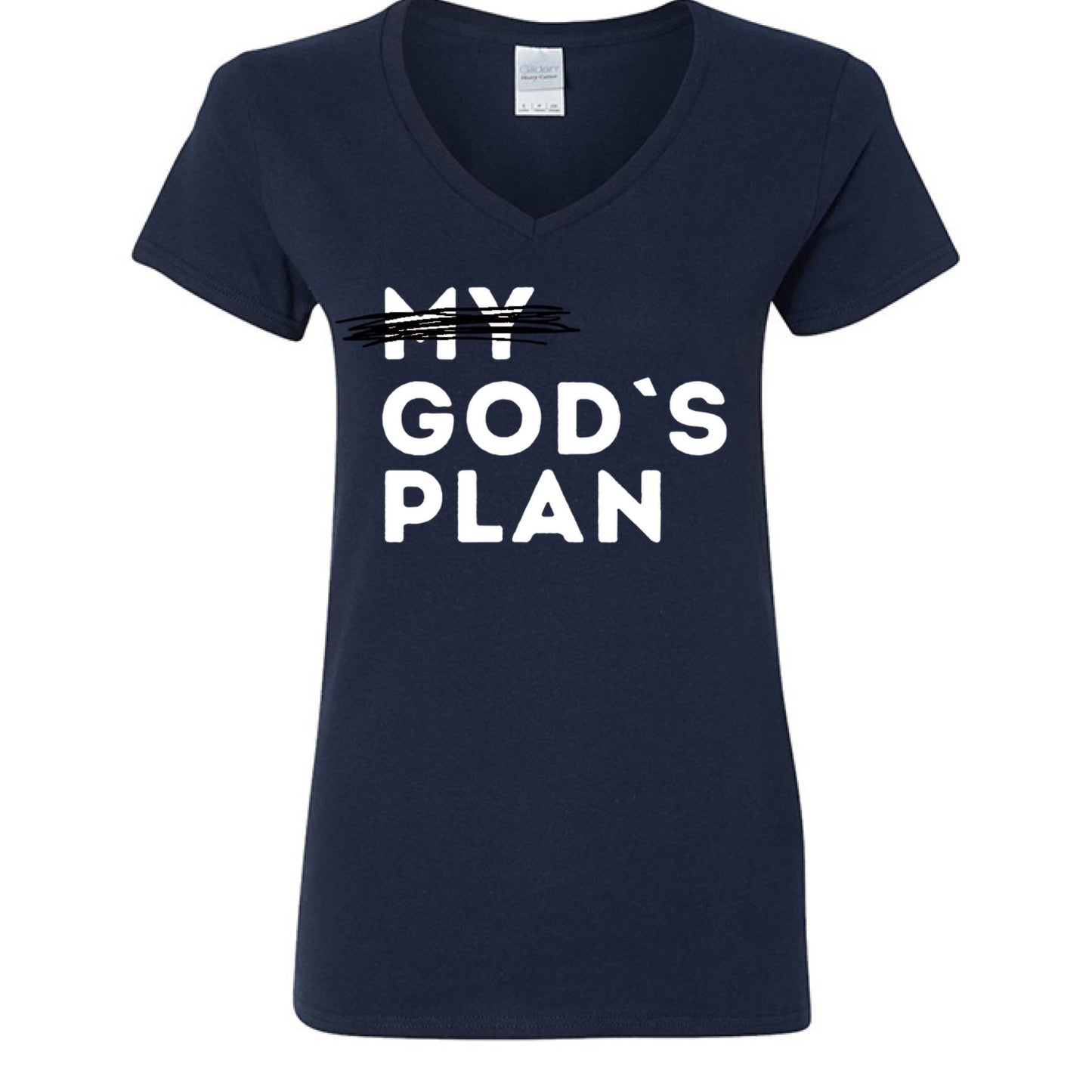 God’s Plan Women Tee – Walk in Divine Purpose - FAVOR OF GOD CLOTHING