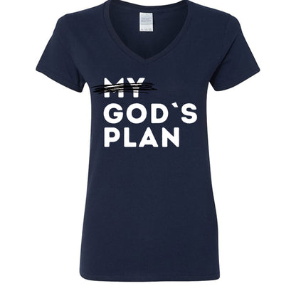 God’s Plan Women Tee – Walk in Divine Purpose - FAVOR OF GOD CLOTHING