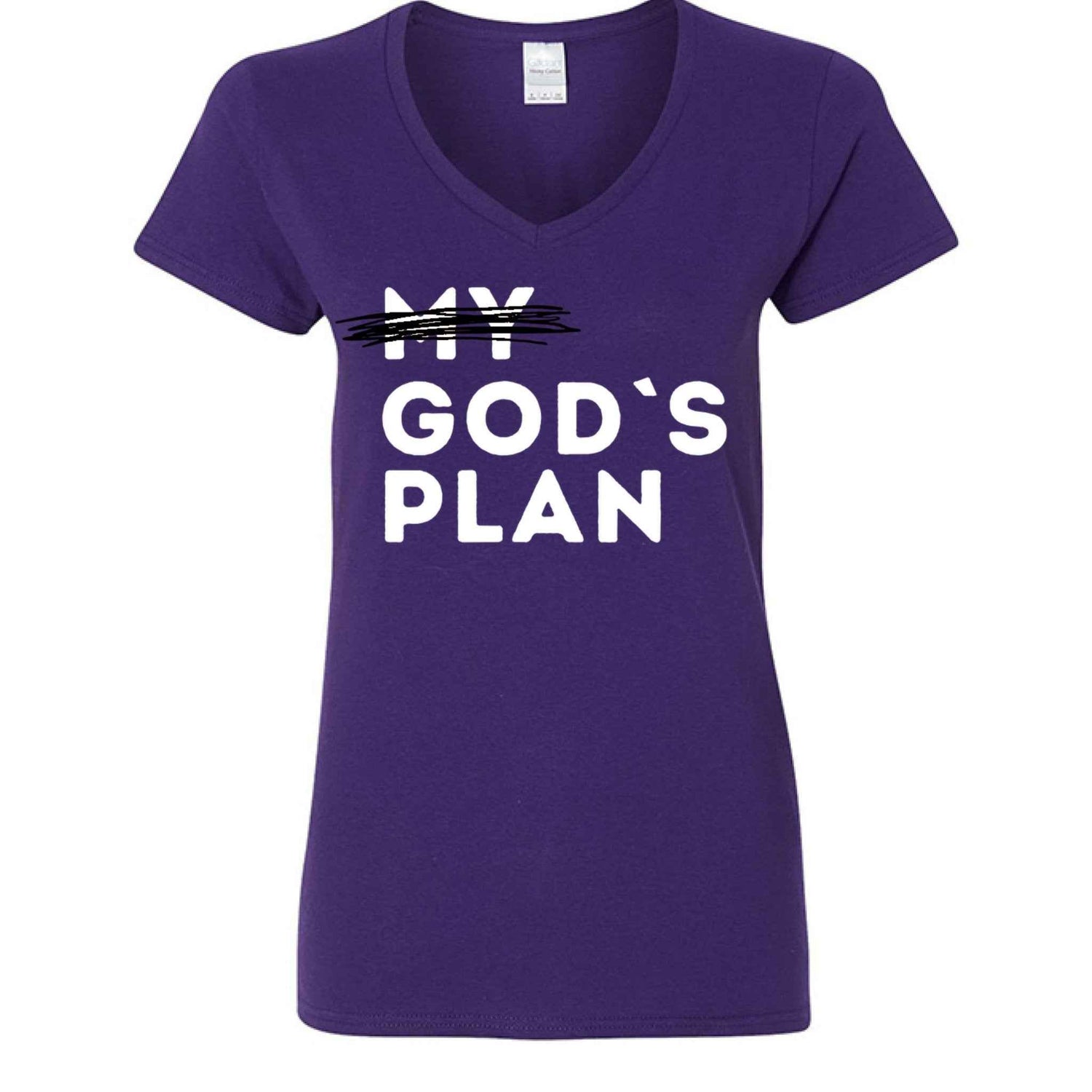 God’s Plan Women Tee – Walk in Divine Purpose
