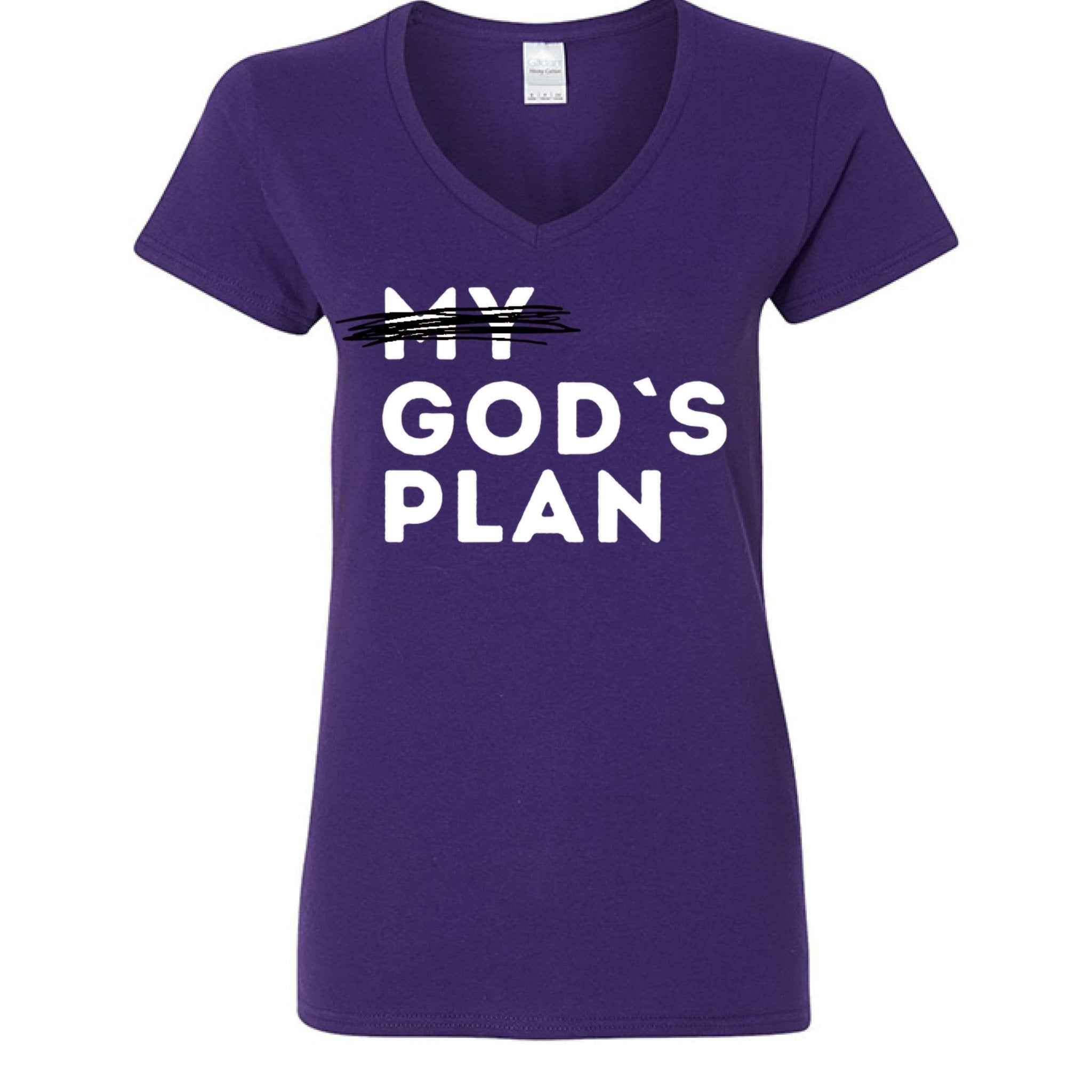 God’s Plan Women Tee – Walk in Divine Purpose