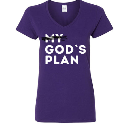 God’s Plan Women Tee – Walk in Divine Purpose - FAVOR OF GOD CLOTHING