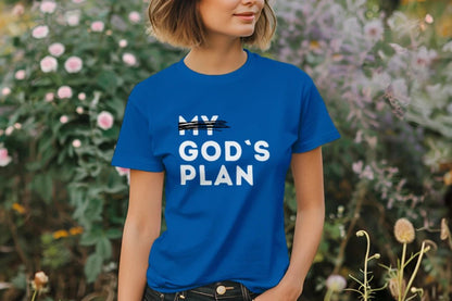 God’s Plan Women Tee – Walk in Divine Purpose - FAVOR OF GOD CLOTHING