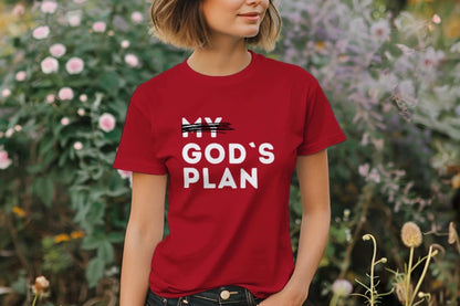God’s Plan Women Tee – Walk in Divine Purpose - FAVOR OF GOD CLOTHING