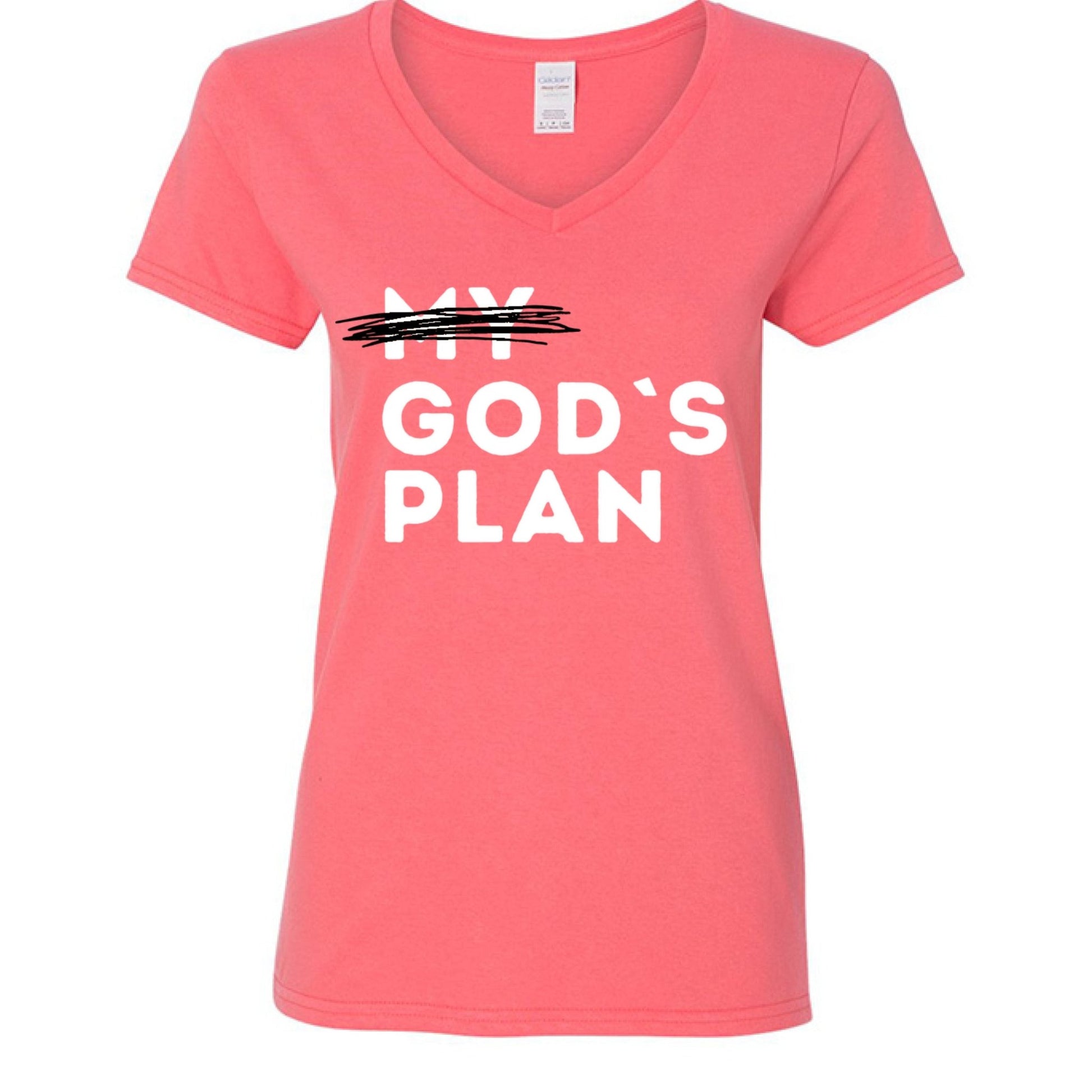 God’s Plan Women Tee – Walk in Divine Purpose - FAVOR OF GOD CLOTHING