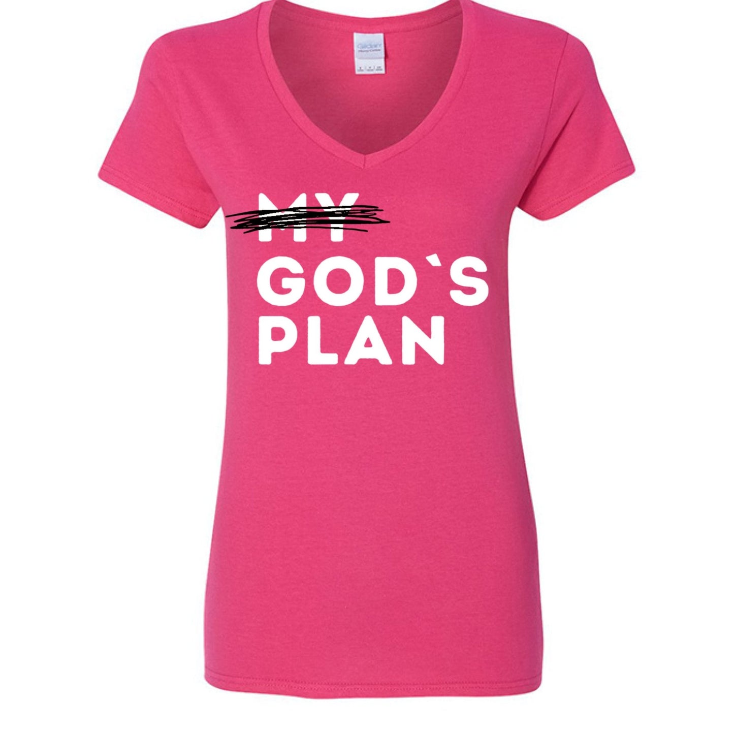 God’s Plan Women Tee – Walk in Divine Purpose - FAVOR OF GOD CLOTHING